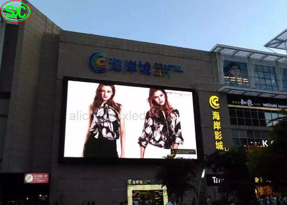 Good price IP65 RGB outdoor full color LED Display , 6500K to 9500K With 3D effect online