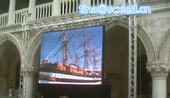 P3.91 Outdoor Full Color Waterproof LED Video Wall For Event Rental