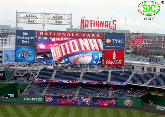 Good price Big High brightness p10 outdoor Stadium LED Display Media Wall for Sports Hall / Field online