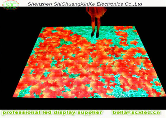 Good price HD Full Color LED Dance Floor P6.25 Induction Electronic Video Display interactive led dance floor online