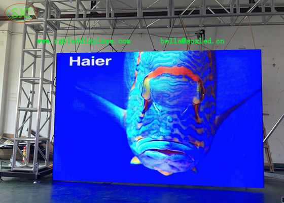 Good price P4 Indoor high definition  RGB LED Display with module size 256mm*128mm online