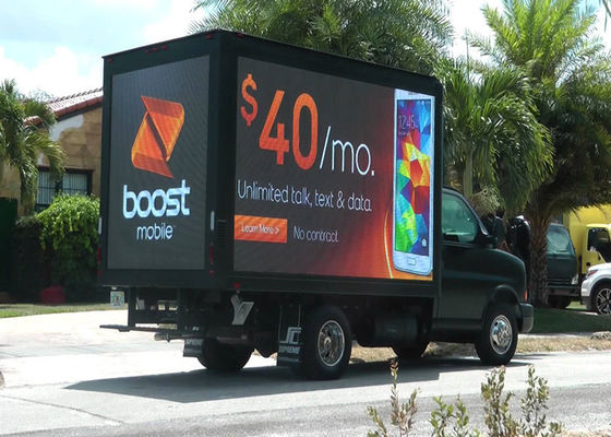 Good price Outdoor Waterproof P10 Light Weight Trailer Mobile Truck High Definition LED Advertising Screen online