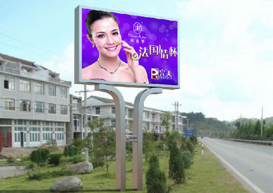 Good price Big P10 SMD 3535 Video Wall Advertising LED Screens More Than 5000cd/㎡ online