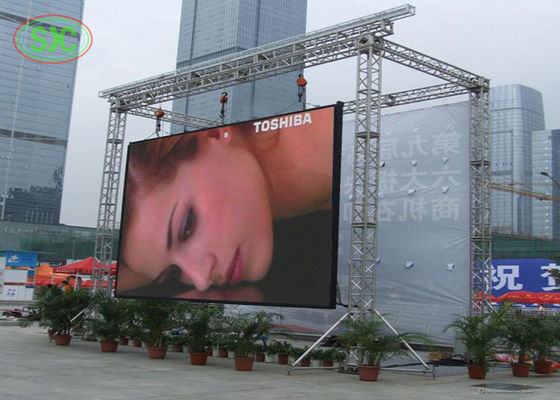 Good price Comercial Advertising Full Color Hanging Led Display P5 LED Screen 960*960MM online
