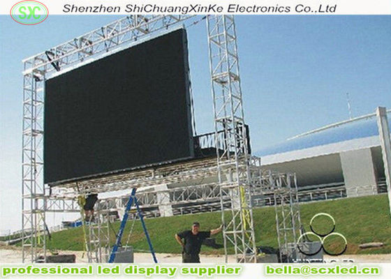 Good price P3.91 Outdoor LED Die-Casting Aluminum Screen SMD2121 500mm X500mm Standard Die-Casting Aluminum Case 3 Years Warranty online