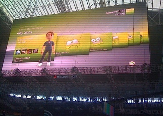 P10 Outdoor Full Color LED Billboards Display 10mm Pixel IP65 Waterproof 10000cd/M²