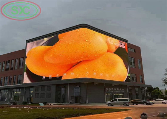 Good price 8mm Pixel Pitch Outdoor Marketing Signage For H 160 V 140 Viewing Angle Requirements online