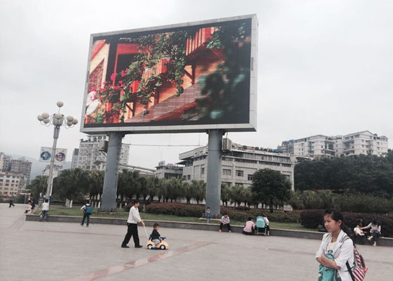 Good price Full Color Big Stadium Outdoor Building Fixed Waterproof P10 LED Advertising Billboards online