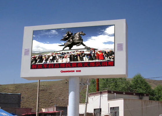 Good price P10 waterproof SMD LED Screen Outdoor building IP65 Full Color Billboard 10mm Pitch online