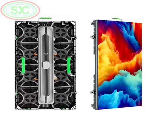 Good price 500*1000mm Rental LED Display With SMD 2020 Black And LSN Control System online