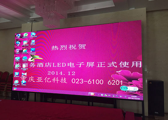 Wall Mount Full Color Video Led Screen Rental Fixing P3 Indoor Display Screen