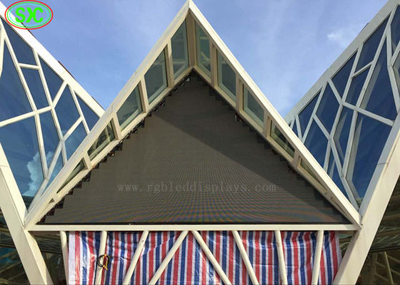 Good price Waterproof P5 Outdoor Full Color LED Display Triangle Shape For Shopping Mall online