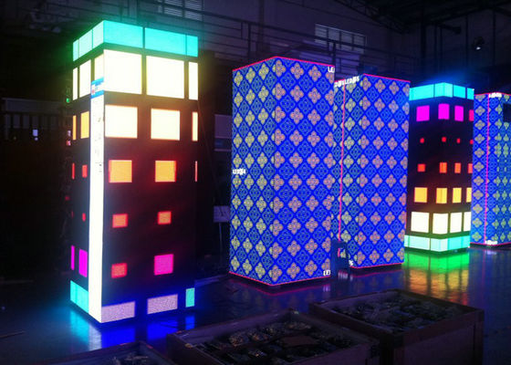 Good price P3 SMD Indoor RGB LED Rental Screen, Full Color 2500nits Brightness Iron/Steel Chassis Material online