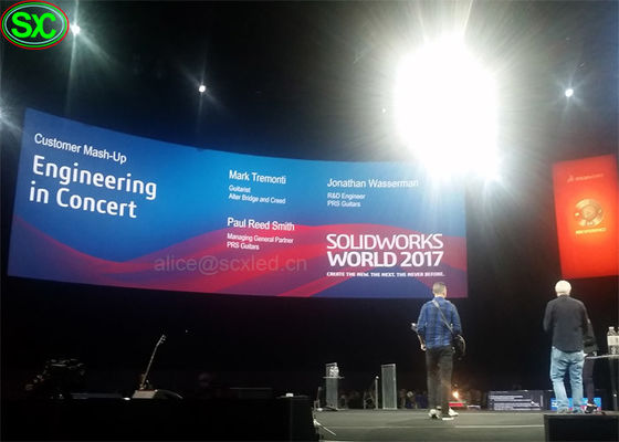 Good price Advertising outdoor Curtain LED Display p2.5 , Curved LED Board with Nova system online