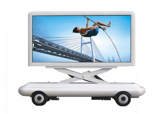 Good price P10 Full Color Mobile LED Screen / Outdoor Led Video Display For Advertising online