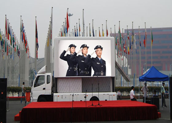 Good price Outdoor Full Color Mobile Truck Led Display Panel Led Mobile Billboard Waterproof online