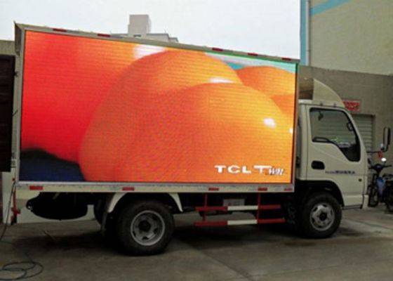 Good price 1R1G1B P10 Mobile Truck Led Display Outdoor Full Color Advertisement Trailer Sign online