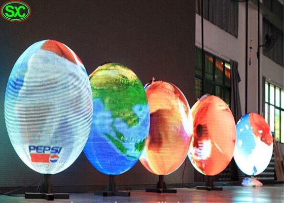 Good price P4 Indoor Soft Magic Ball SMD LED Screen with Nationstar LED Lamp online