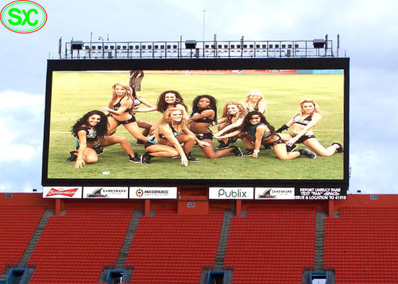Good price P12 HD Digital Sport Live Led Stadium Display With Soft Protected Mask online