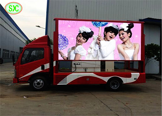 Good price Mobile Led Roadshow Truck Full Color Outdoor Display Screen P5 P6 P8 mobile billboard led display online