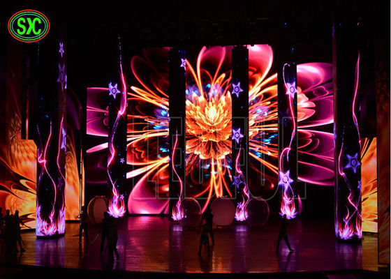 Good price Rgb Clear Stage Led Screens / P3.91 Indoor Full Color Led Display For Staging Show online