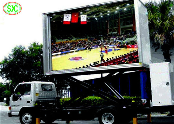 Good price Led Mobile Advertising Trucks P5 Outdoor Full Color led mobile digital advertising sign trailer online