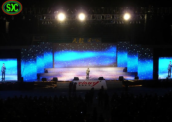 Good price SMD HD full color P4 indoor slim led display/ slim led screen / stage rental led display online