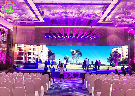 Good price HD P4 SMD indoor full color led screen / stage rental led display online