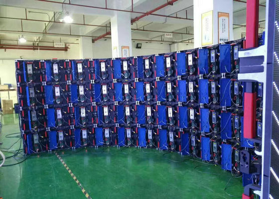 Good price SMD2121 P2.5 Standard 500x500mm Die Cast Aluminum Cabinet  Indoor Full Color Haning Led Display online