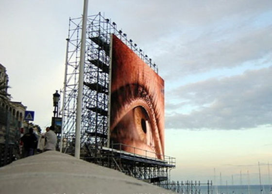 Good price High Refresh Rate  SMD3535 Outdoor Full Color P6 Advertising Billboard online