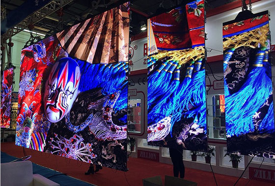 Good price COB HD P0.9 LED Display / Indoor Full Color billboard Led Screen Density 27777 Meanwell power supply online