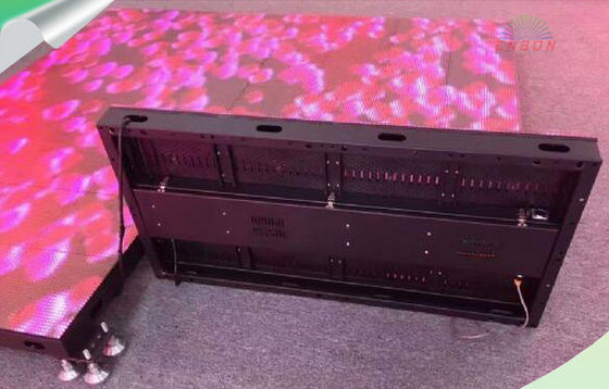 Good price Indoor HD P1.25 LED Dance Floor for dj night club , 1/5 scan density WIFI control led dance floor online