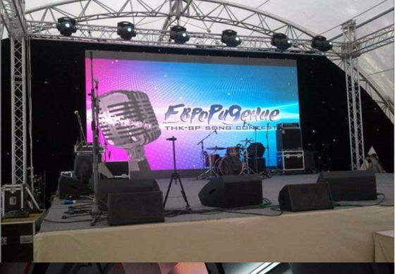 Good price Ultra Slim 8500 Nits Brightness P8 LED Rental Billboards Steel Cabinets online