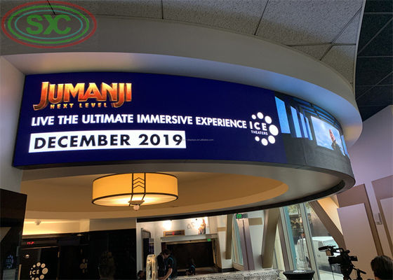 Indoor Rotating Flexible Video Wall P2 LED Screen Soft Advertising Sign