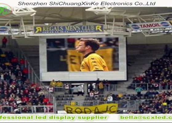 P8 Outdoor Full Color Stadium LED Display IP65 Waterproof 5500CD Brightness