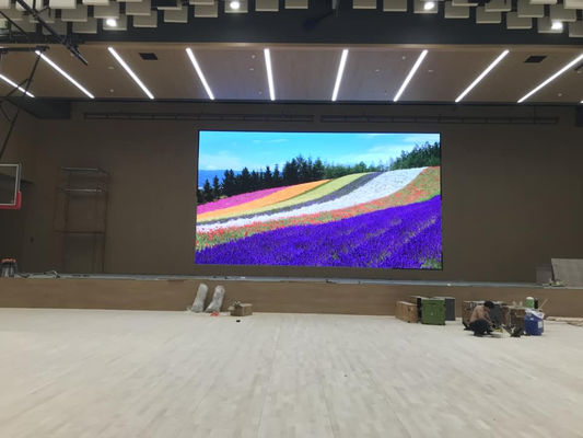 Good price Indoor P2.5 640*640mm Advertising LED Wall Display Front  service ，3840hz refresh rate，1000nit brightness online