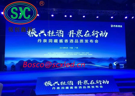 Good price SMD Rental Stage LED Screens High Refresh Rate 3840Hz P3.91 500*500mm led screen stage backdrop online
