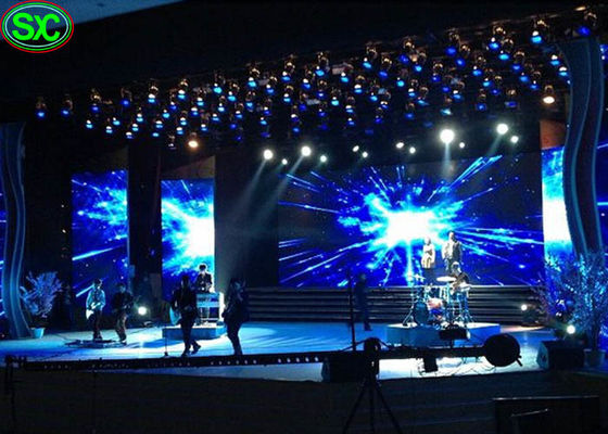 Good price P3.91 Music Show Ultra Thin Led Video Wall Rental Waterproof Hanging Structure online