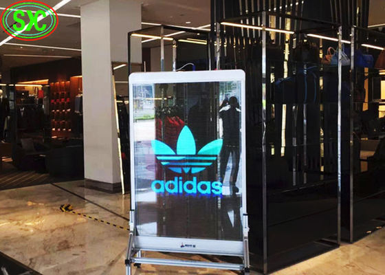 Good price SCX3.91-H7.8125 Transparent LED Screen Indoor led screen for retail shops advertising online