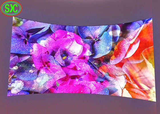 Good price Cabinet IP43 P3.91 P4 P5 Curved Led Screens , Curved Led Display 3D Available online