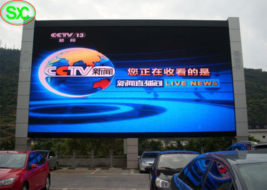 Full Color P10 Electronic Outdoor Advertising LED Display Screen High Brightness