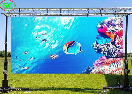 Good price Die-Casting Aluminum Screen Customizable Full Color Outdoor LED P3.91 IP43 Advertising Screen SMD2121 online