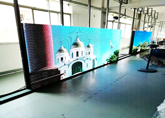 Good price P6 Fixed Use Advertising LED Rental Indoor Nationstar Light Steel Cabinet online