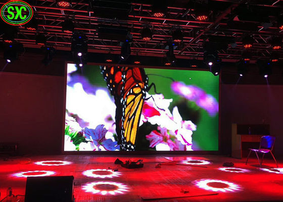 Good price IP45 Stage LED Screens , SMD2121 P4 led flat video wall MBI5124 driver online
