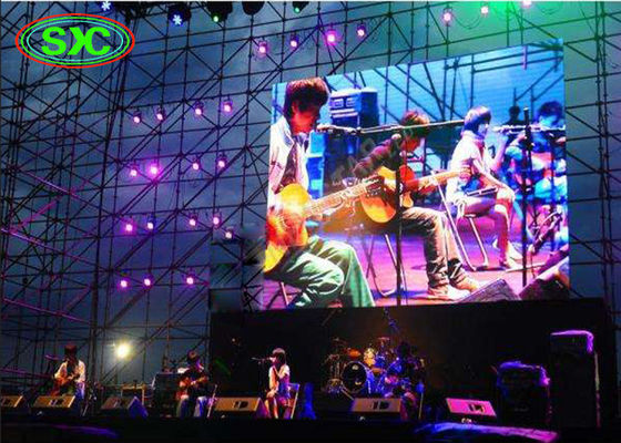 Good price High Resolution P6 Stage Led Panels Module 384*192mm / SMD Curtian LED Display online