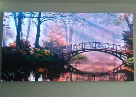 Good price Full Color Flexible Large HD No Smear 3840HZ P1.56 Fixed LED Video Screen HD online