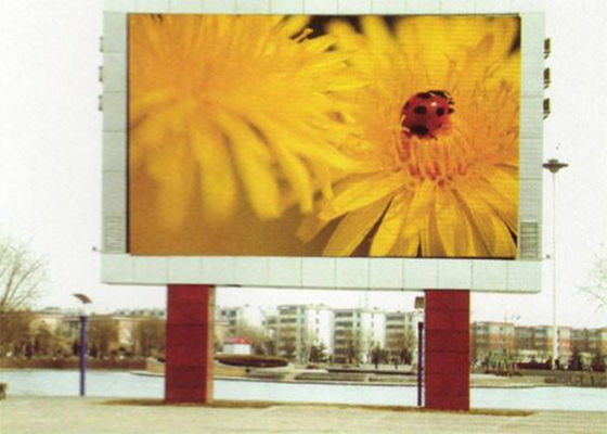 Full Color LED Advertising Billboard P10 Outdoor Led Display For Shopping Mall Fixed Installation
