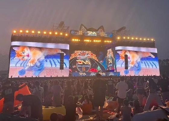 Die-cast Aluminum Screen Fixed Installation/Rental Customizable P16 Outdoor Waterproof LED Screen