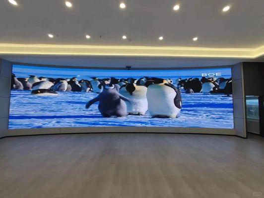 Good price COB HD P1.5 Outdoor Full Color LED Die-Cast Aluminum 64*32 Dot Matrix Module Resolution online