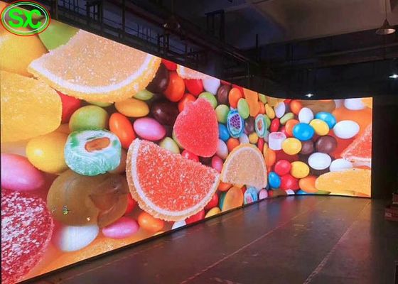 Good price Advertising Screen Die-Casting Aluminum Cabinet P4.81 Indoor Full Color LED Display Wide Viewing Angle 2-3 Years Warranty online